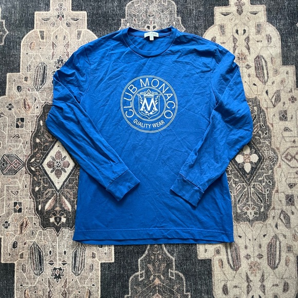 Club Monaco Other - Club Monaco Royal Blue Long Sleeve Tee